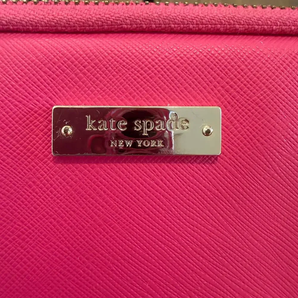 Kate Spade New York Hot Pink Leather Laptop Case Macbook Pro Macbook Air